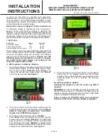 Preview for 12 page of York International VR011A12H Installation Instructions Manual