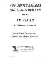 York-Shipley 400 Series Installation Instructions, Service And Parts Manual preview