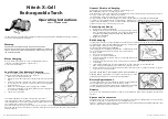 Preview for 2 page of York Survey Supply Nitech X-Cell 53600 Operating Instructions