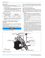 Предварительный просмотр 2 страницы York 13 Seer-TCG Installation Manual