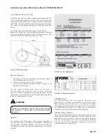 Предварительный просмотр 15 страницы York 30 to 50 TR Installation, Operation & Maintenance Manual