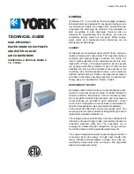 Preview for 1 page of York 359583-YTG-B-0208 Technical Manual