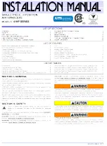 York 41HP AHR18B Installation Manual preview