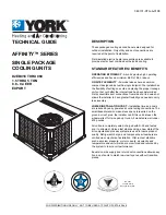 York AFFINITY 360101-XTG-A-0108 Technical Manual preview