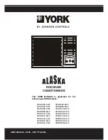 Preview for 1 page of York Alaska Y9USC05-5A-F User Manual