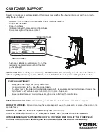 Preview for 3 page of York ASPIRE 420 Owner'S Manual