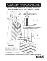 Preview for 9 page of York ASPIRE 420 Owner'S Manual