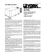 Preview for 1 page of York B3CH 036 Technical Manual