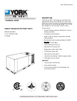 Preview for 1 page of York BQ 036 Technical Manual