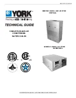 York CH060 Technical Manual preview