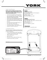 Preview for 5 page of York challenger dominator 51071 Owner'S Manual