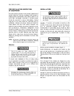 Preview for 5 page of York D2SK036 Installation & Operating Instructions Manual