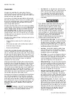 Preview for 4 page of York DH 180 Technical Manual