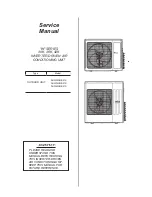 York DHW36CMB21S Service Manual preview