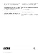 Preview for 12 page of York E1FB012 Installation Instruction