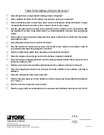 Preview for 24 page of York E3GE036S01B Installation Instructions Manual