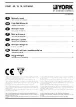 York EAKC - 09 FSAAR Installation Instructions Manual предпросмотр