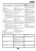 Preview for 21 page of York ECHC 09 DSAAAR Operating And Maintenance Instructions Manual