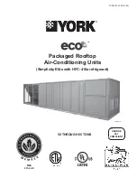 Preview for 1 page of York ECO 2 050 User Manual