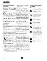 Preview for 28 page of York EUKC 12 Installation Instructions Manual