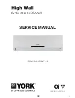 York EVHC 09 DSAAAR Service Manual preview