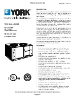 Preview for 15 page of York HA090 Technical Manual