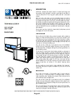 Предварительный просмотр 25 страницы York HA090 Technical Manual