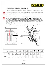 Предварительный просмотр 4 страницы York HV 515 Installation And User Manual