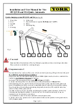 York HVQ 515 Installation And User Manual preview