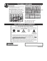 Preview for 10 page of York MBC-MBH 25 Installation & Owner'S Manual