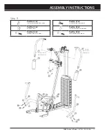 Предварительный просмотр 15 страницы York MegaGym 52023 Instruction Manual