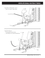 Предварительный просмотр 25 страницы York MegaGym 52023 Instruction Manual