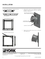 Preview for 2 page of York MEVU Operation & Maintenance