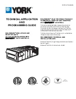 Preview for 1 page of York MILLENIUM SIMPLICITY ELITE 25 Technical Application And Programming Manual
