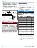 Предварительный просмотр 20 страницы York PCG6B42 Installation Manual