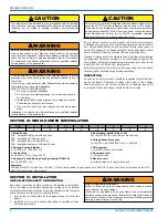 Preview for 2 page of York PHG6A24 Installation Manual