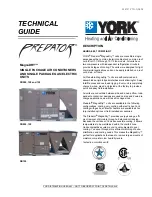 Предварительный просмотр 1 страницы York PREDATOR MagnaDRY DR090 Technical Manual