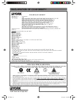 Предварительный просмотр 22 страницы York RACCxxFSAAAR Installation & Owner'S Manual