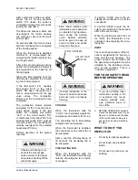 Preview for 3 page of York SINGLE PACKAGE AIR CONDITIONER GAS User'S, Maintenance  And  Service Information  Manual