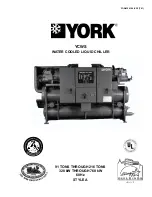 York STYLE A YCWS User Manual preview