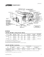 Preview for 3 page of York SUNLINE 2000 D3CE Product Manual