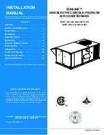 Preview for 1 page of York SUNLINE DCE Series Installation Manual