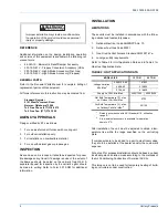 Preview for 4 page of York SUNLINE DHG 180 Installation Instruction