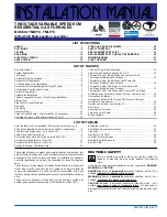 Preview for 1 page of York TM8V C Series Installation Manual