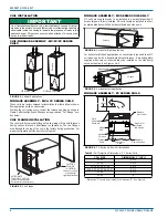 Preview for 6 page of York TM8V C Series Installation Manual