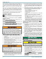 Preview for 2 page of York TM9M Installation Manual