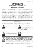 Preview for 2 page of York Turbomaster M 255 Installation, Operation And Maintenance Manual