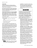 Preview for 4 page of York WJ 180 Technical Manual