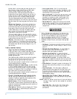 Preview for 6 page of York XP036 Technical Manual