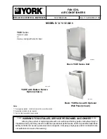 York YCW SERIES LD11554 Installation & Operation Manual предпросмотр